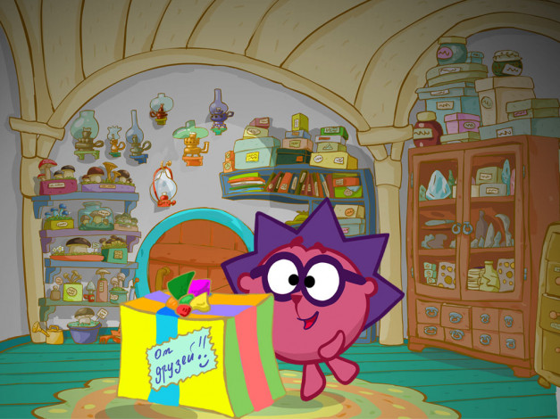 Обои картинки фото мультфильмы, смешарики