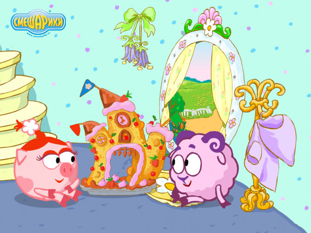 Обои картинки фото мультфильмы, смешарики