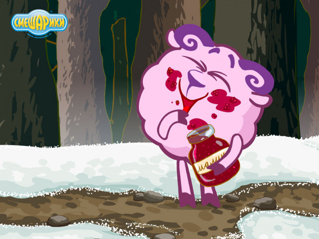 Обои картинки фото мультфильмы, смешарики