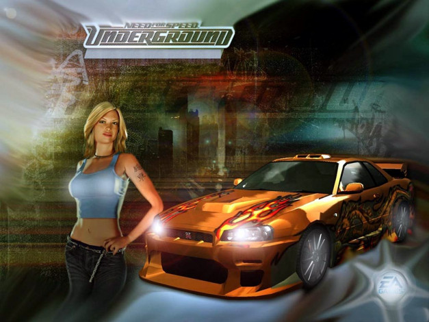 Обои картинки фото видео, игры, need, for, speed, underground