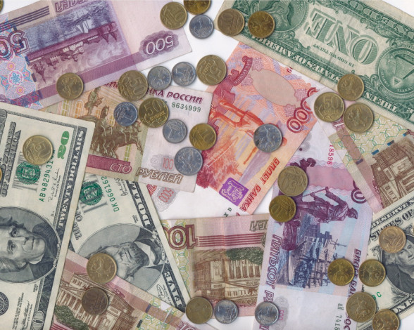 Обои картинки фото разное, золото, купюры, монеты