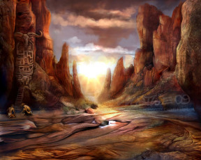 Картинка фэнтези пейзажи