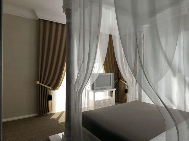 Обои картинки фото интерьер, спальня