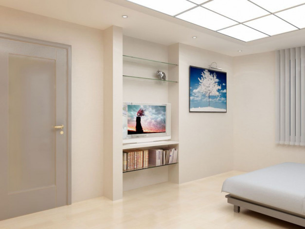 Обои картинки фото интерьер, спальня