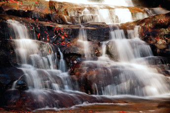 Картинка природа водопады камни вода