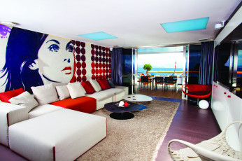 Картинка интерьер каюты помещения на корабле яхта