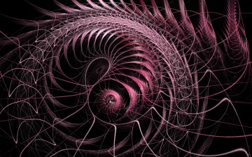 Картинка 3д графика fractal фракталы абстракция