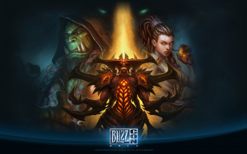 Картинка blizzcon 2011 видео игры blizzard entertainment wow starcraft diablo