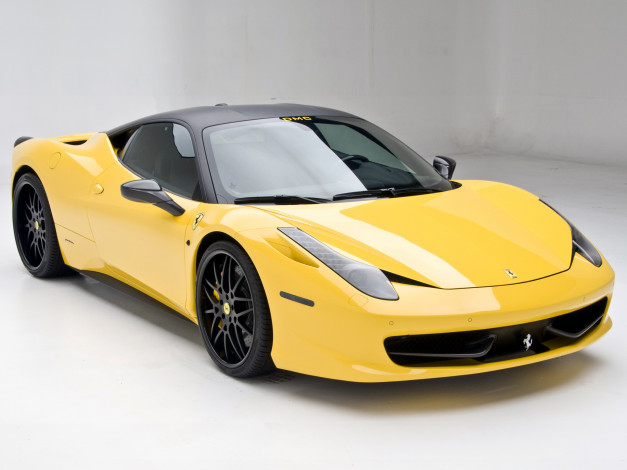 Обои картинки фото dmc, ferrari, 458, italia, milano, автомобили