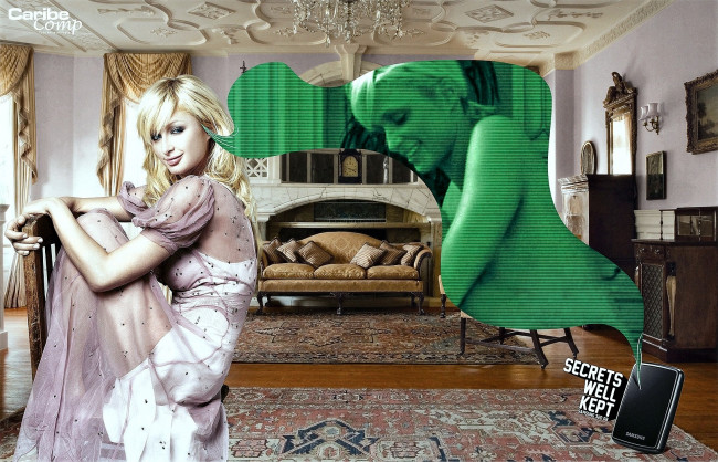 Обои картинки фото бренды, samsung, пэрис, хилтон, телефон