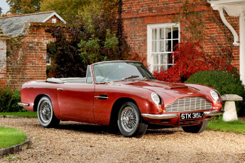 Картинка aston martin db6 volante 1966–69 автомобили ретро