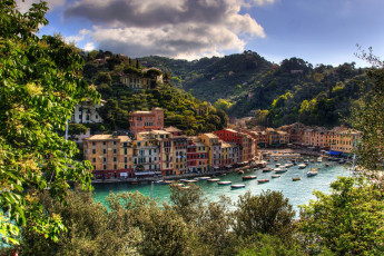 Картинка риомаджоре италия города амальфийское лигурийское побережье вода дома