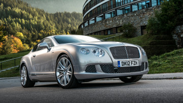 Картинка bentley continental автомобили изящество автомобиль скорость мощь стиль