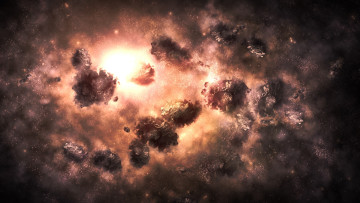 Картинка космос арт вселенная взрыв