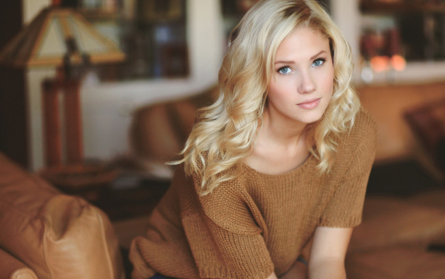 Обои картинки фото Berit Birkeland, девушки, , , свитер