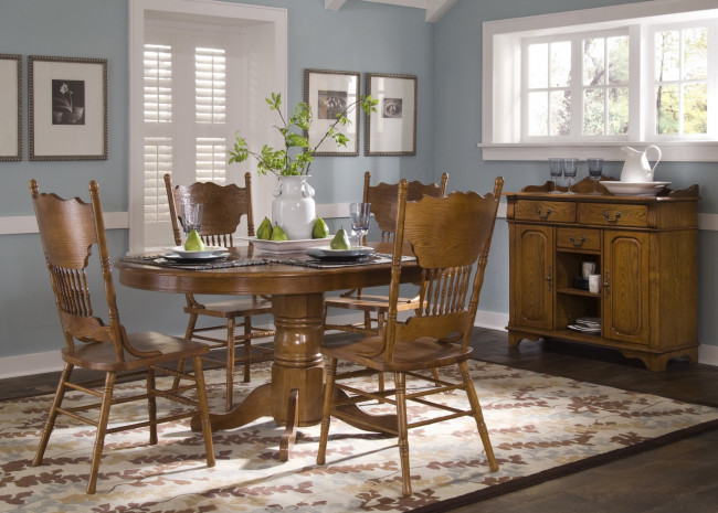 Обои картинки фото интерьер, столовая, комната, стол, стулья