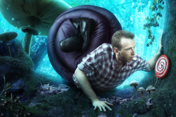 Картинка разное компьютерный дизайн грибы леденец