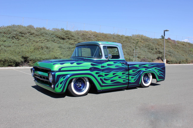 Обои картинки фото автомобили, custom, pick, up, minitruck