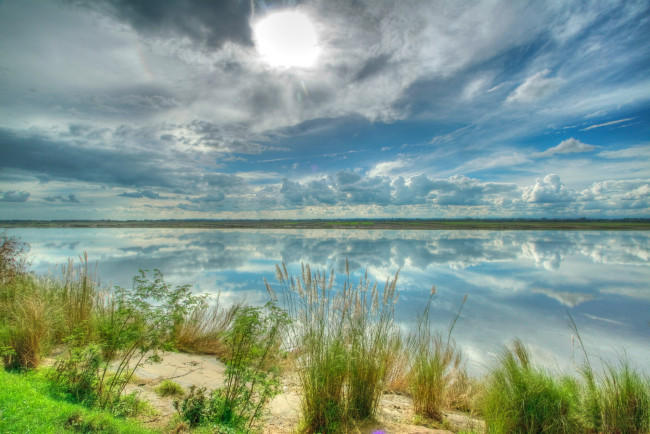 Обои картинки фото природа, побережье, филиппины, море, трава, песок