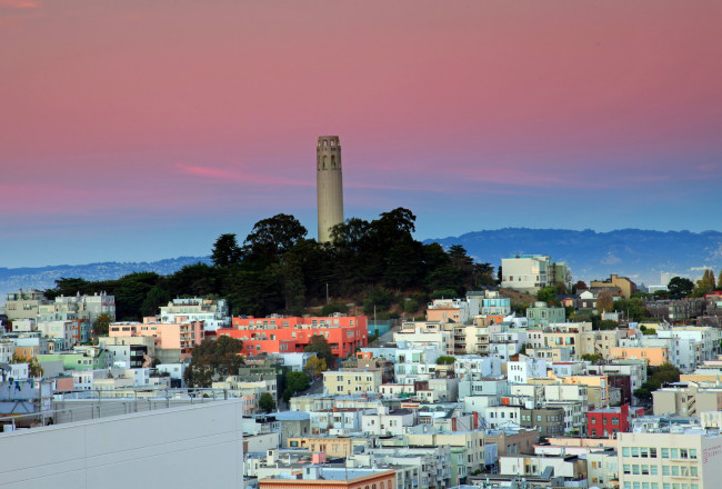 Обои картинки фото города, сан, франциско, сша, дома, сан-франциско, san, francisco
