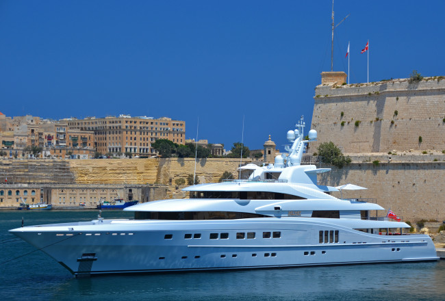 Обои картинки фото secret, корабли, Яхты, суперяхта, море