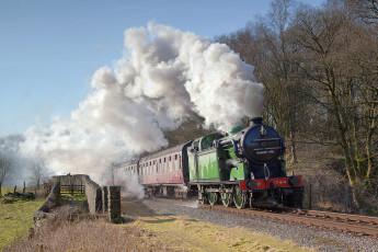 Картинка техника паровозы паровоз дорога железная