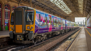 Картинка техника поезда локомотив состав дорога железная