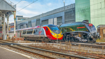 Картинка техника поезда железная локомотив состав дорога