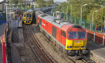 Картинка техника поезда состав локомотив дорога железная