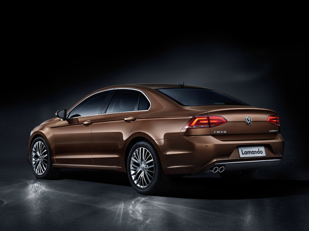 Обои картинки фото автомобили, volkswagen, lamando, 2014г