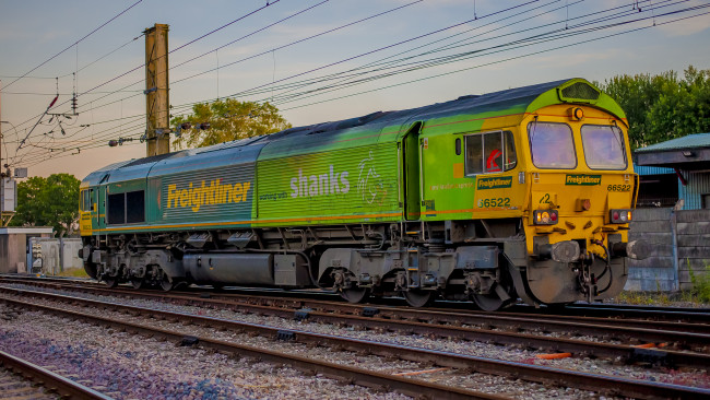 Обои картинки фото техника, локомотивы, локомотив, дорога, железная