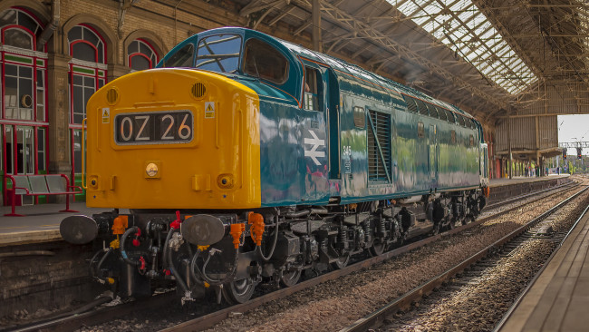 Обои картинки фото техника, локомотивы, локомотив, дорога, железная