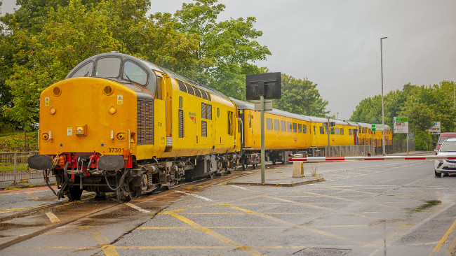 Обои картинки фото техника, поезда, дорога, железная, состав, локомотив