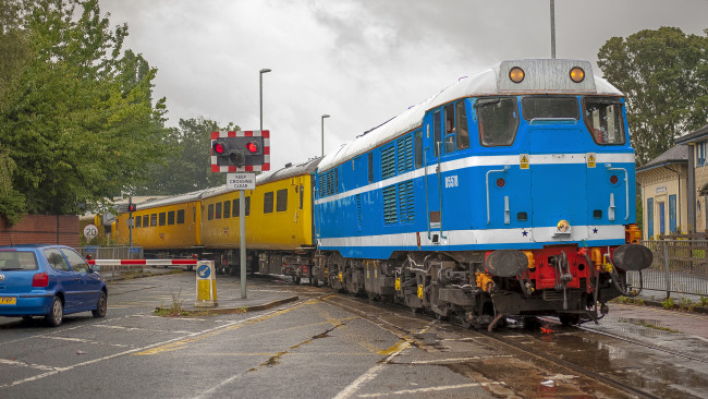 Обои картинки фото техника, поезда, состав, локомотив, дорога, железная