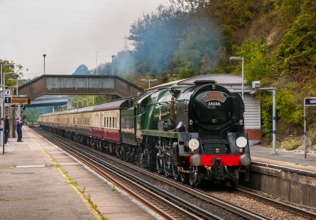 Обои картинки фото техника, паровозы, железная, паровоз, дорога