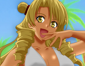 Картинка аниме unknown +другое девушка фон взгляд