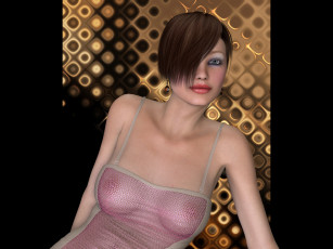 Картинка 3д+графика люди+ people фон взгляд девушка