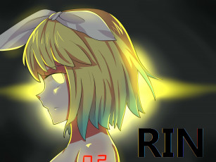 Картинка аниме vocaloid weitu арт kagamine rin девочка