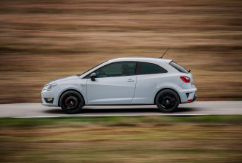 обоя автомобили, seat, светлый, 2015г, cupra, ibiza