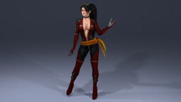 Картинка 3д+графика аниме+ anime взгляд фон девушка