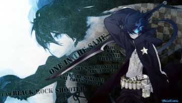 Картинка аниме black+rock+shooter kuroi mato black rock shooter парень