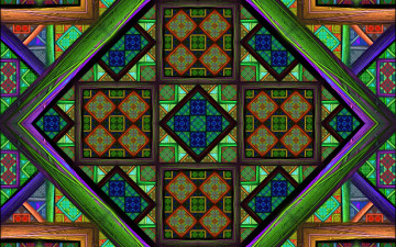 Картинка 3д+графика фракталы+ fractal цвета фон узор