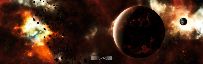 Обои картинки фото космос, арт, вселенная, планеты, галактика