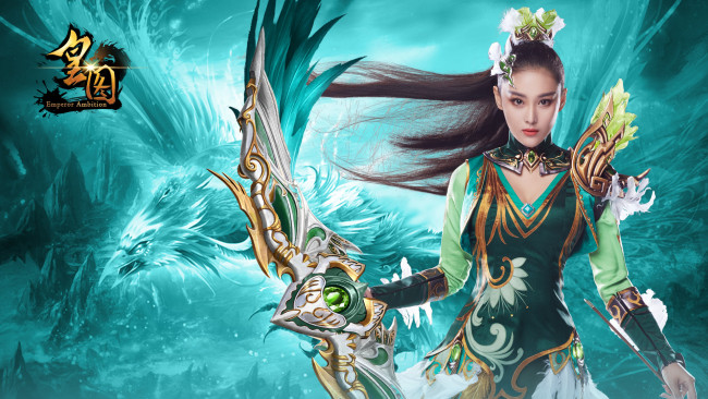 Обои картинки фото разное, cosplay , косплей, девушка, фон, тотем, взгляд, птица