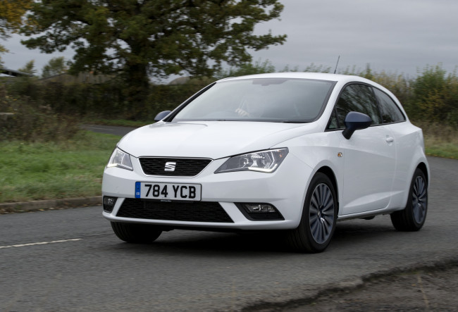 Обои картинки фото автомобили, seat, ibiza, sc, connect, uk-spec, '2015