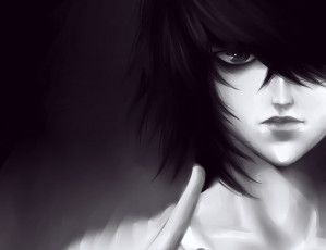 Картинка аниме death+note l-lawliet