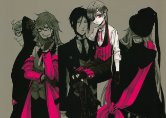 Картинка аниме kuroshitsuji тёмный дворецкий