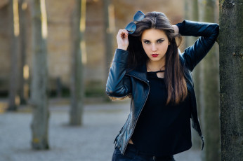 Картинка девушки -unsort+ брюнетки +шатенки лицо взгляд