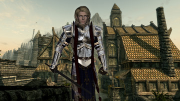 Картинка 3д+графика фантазия+ fantasy фон взгляд оружие мужчина