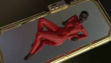 Картинка 3д+графика люди+ people взгляд девушка фон